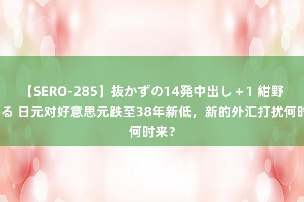 【SERO-285】抜かずの14発中出し＋1 紺野ひかる 日元对好意思元跌至38年新低，新的外汇打扰何时来？