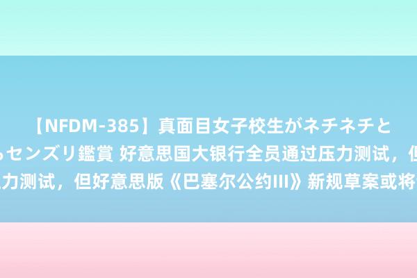 【NFDM-385】真面目女子校生がネチネチとチ●ポをバカにしながらセンズリ鑑賞 好意思国大银行全员通过压力测试，但好意思版《巴塞尔公约III》新规草案或将调降本钱金条款